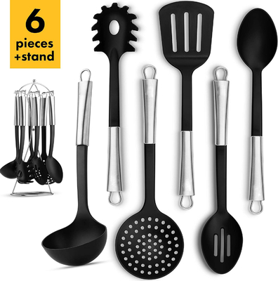 Accesorios para la cocina y el hogar Conjunto de utensilios de acero inoxidable para cocinar polivalente