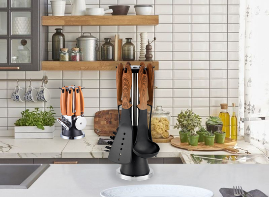 Cuchara de espagueti antiadherente para utensilios de cocina de clase maestra y herramientas de cocina multifunción