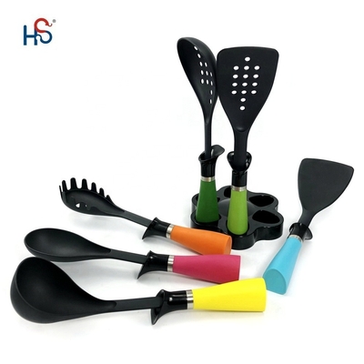 Herramientas de cocina no adhesivas Set de utensilios de nylon de 7 piezas para una experiencia de cocina sin esfuerzo