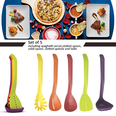 Inicio Restaurante Hoteles utensilios de cocina de nylon a granel Conjunto de herramientas de cocina de nylon para cocina creativa