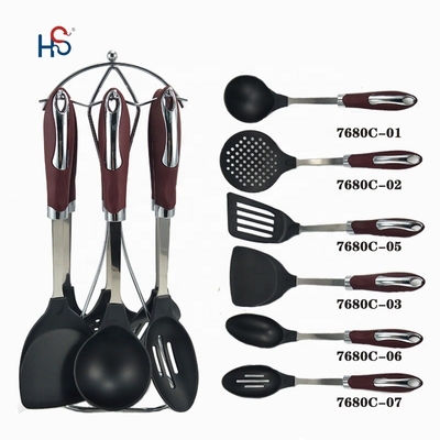 Muestra de apoyo hogar sostenible conjunto de moda de nylon electrodomésticos de cocina herramientas de cocina