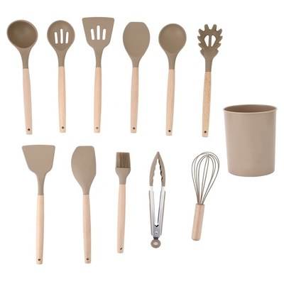 Utilities de cocina de silicona conjunto herramientas de cocina antiadherentes para el hogar y los chefs profesionales