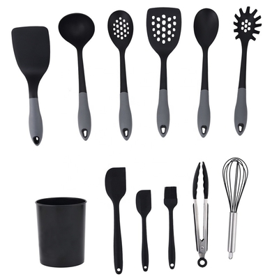 Utilities de cocina de silicona conjunto herramientas de cocina antiadherentes para el hogar y los chefs profesionales