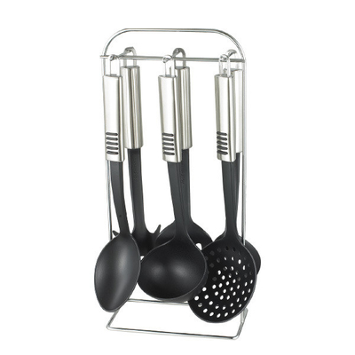 Lista de artículos de cocina de color personalizado Conjunto de utensilios de cocina inteligentes con herramientas sostenibles