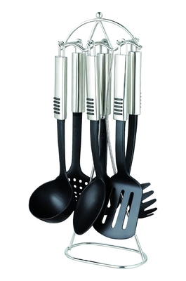 Lista de artículos de cocina de color personalizado Conjunto de utensilios de cocina inteligentes con herramientas sostenibles