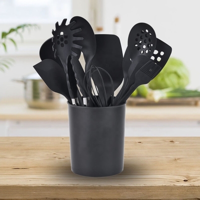 9/10/11/12pcs Resistente al calor herramientas de cocina de silicona libre de BPA Spatula Set Cualquier color