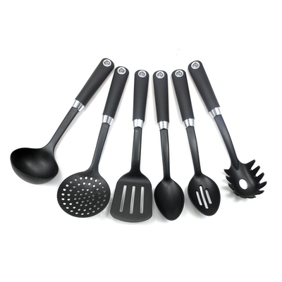 7pcs Kitchen Tool Set Nylon utensilios de cocina chinos herramientas con color personalizado