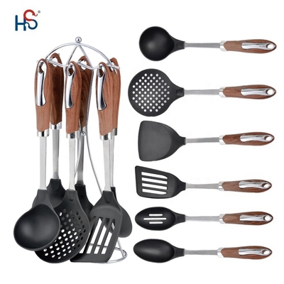 Cucharas de cocina resistentes al calor con tipo y material de plástico PA66