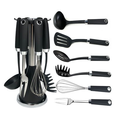 Conjunto de utensilios de cocina multifunción para cocina sostenible de material de nylon PA66