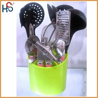 2023 utensilios de cocina conjuntos de utensilios de nylon para cocina profesional