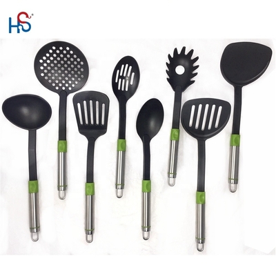 2023 utensilios de cocina conjuntos de utensilios de nylon para cocina profesional