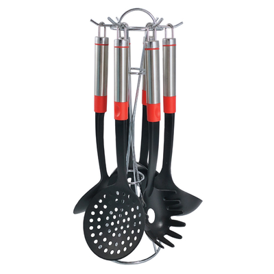 2023 utensilios de cocina conjuntos de utensilios de nylon para cocina profesional