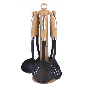 Utiliarios de cocina no adhesivos sostenibles Resistentes al calor hasta 210 °C para accesorios de cocina