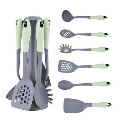Conjunto de utensilios de cocina esenciales Herramientas de cocina antiadherentes para utensilios de cocina de silicona
