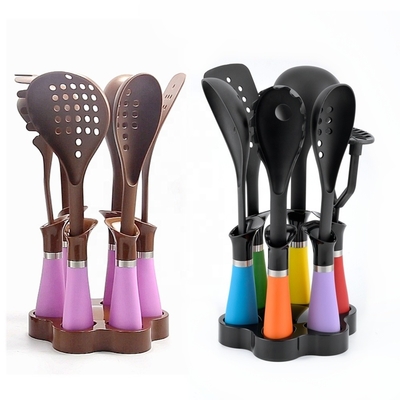 Home Kitchen Set de herramientas de la cocina de nylon Set de utensilios de cocina antiadherentes con certificación ISO9001