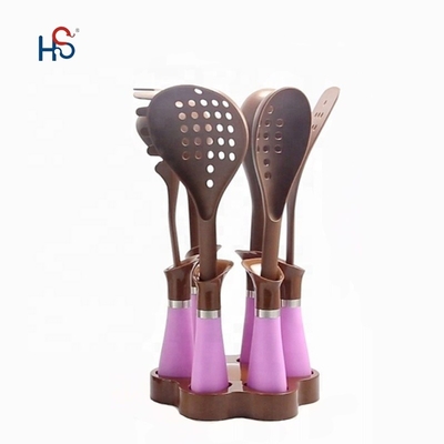 Home Kitchen Set de herramientas de la cocina de nylon Set de utensilios de cocina antiadherentes con certificación ISO9001