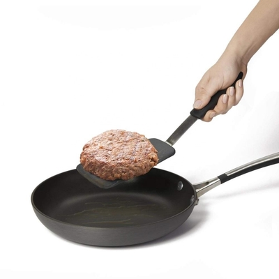 Utilities No Stick Gran Turner de trabajo pesado Espátula para cocinar pizza Impresión de seda