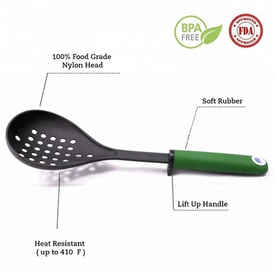 Set de utensilios de cocina de nylon de impresión de seda perfecto para herramientas de cocina y accesorios de cocina