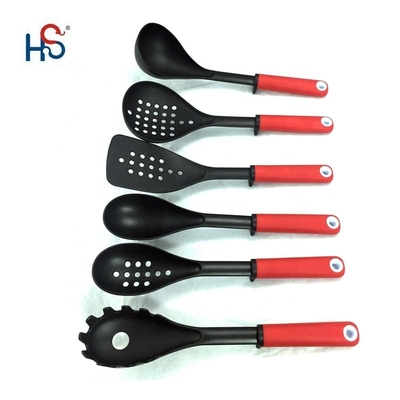 Set de utensilios de cocina de nylon de impresión de seda perfecto para herramientas de cocina y accesorios de cocina