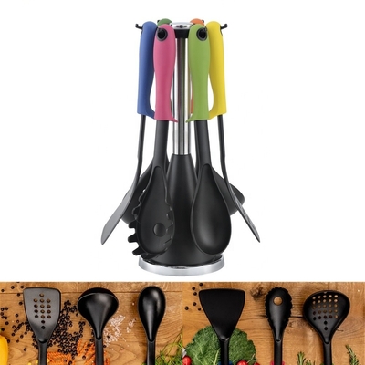 Haisheng 7pcs Set de utensilios de cocina incluidos los conjuntos de utensilios de cocina de nylon para artículos de cocina