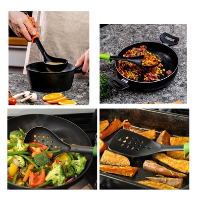 Haisheng 7pcs Set de utensilios de cocina incluidos los conjuntos de utensilios de cocina de nylon para artículos de cocina