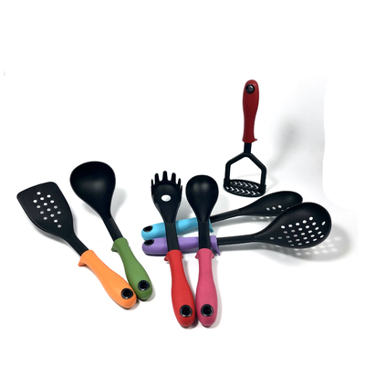 Haisheng 7pcs Set de utensilios de cocina incluidos los conjuntos de utensilios de cocina de nylon para artículos de cocina