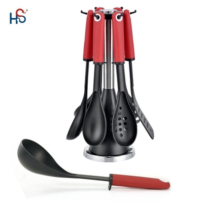 Mejore su experiencia de cocina con herramientas de cocina antiadherentes y mango de nylon TPR