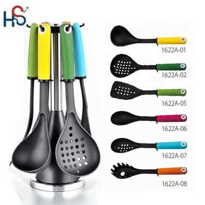 Mejore su experiencia de cocina con herramientas de cocina antiadherentes y mango de nylon TPR