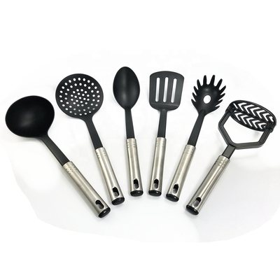 7 piezas de nylon Kitchen Utensil Set Accesorios de cocina seguros para cocinar sin esfuerzo