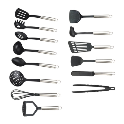 Conjunto de utensilios de cocina De Plstico herramienta de cocina de nylon resistente al calor
