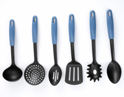 Equipo de utensilios de cocina de cocinero ABS no adhesivo para cocinas coloridas y ecológicas
