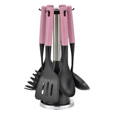 7 piezas utensilios de cocina utensilios de cocina con manijas de color duradero y resistente al calor