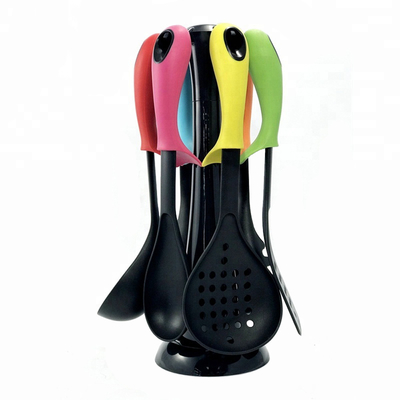 Herramientas de cocina antiadherentes a altas temperaturas de 210 grados para cocinas y utensilios domésticos de colores