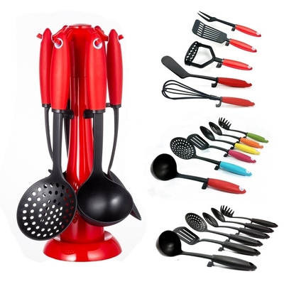 210 piezas de utensilios de cocina con material de nylon resistente al calor hermosas herramientas de cocina